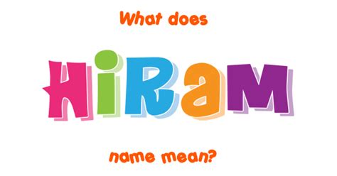 HINIRAM Meaning in English .